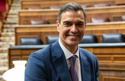 Mensaje de felicitación a Pedro Sánchez por su reelección como Presidente del Gobierno de España