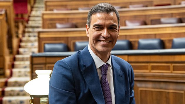 Congratulations to Pedro Sánchez on his re-election as Prime Minister of the Government of Spain