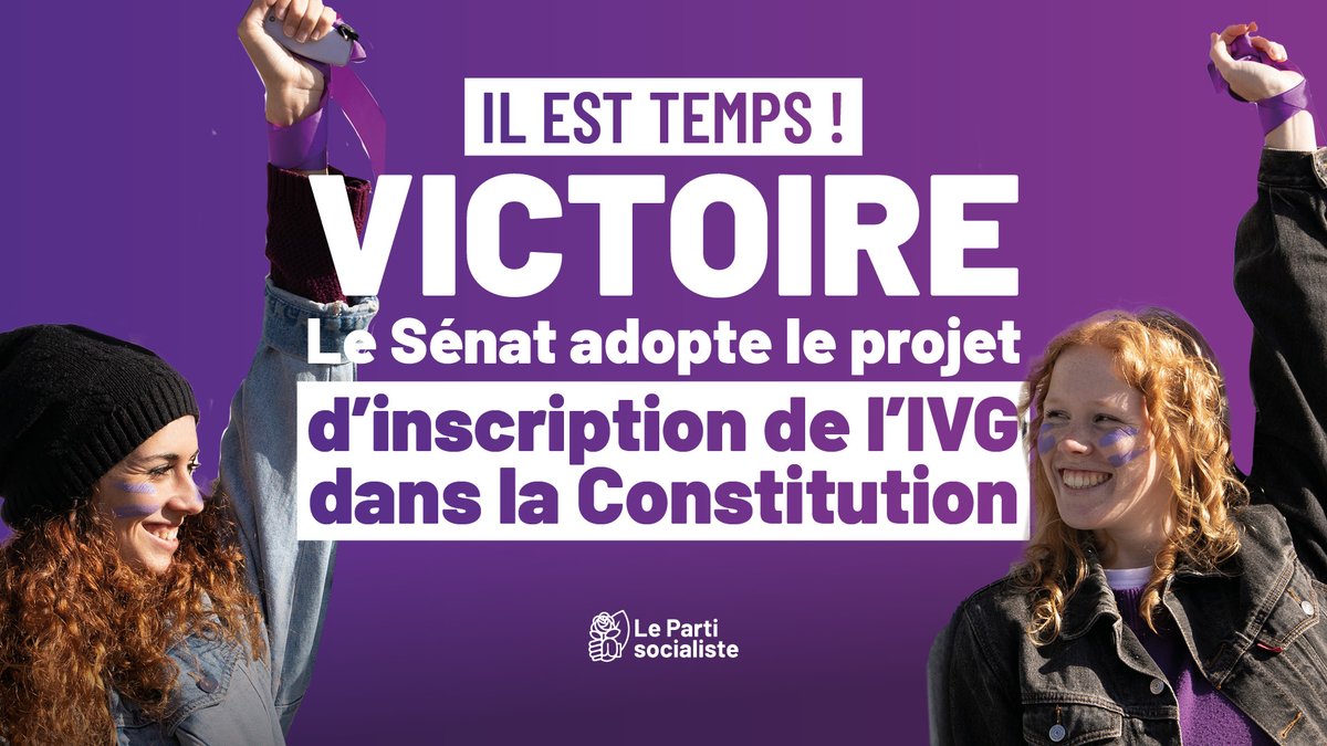 Message à l’Occasion du Vote Historique de la France sur l’Inscription du Droit à l’Avortement dans la Constitution